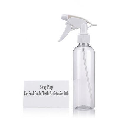 खाद्य ग्रेड प्लास्टिक बोतलों प्लास्टिक कंटेनर बोतल और विवरण के लिए स्प्रे पंप