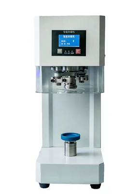 डिब्बों के लिए उच्च प्रदर्शन स्वचालित सीमर मशीन ऊंचाई 205mm व्यास 45-130mm