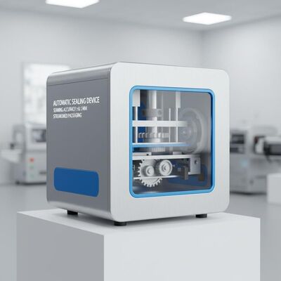 200360550मिमी स्वचालित सीलिंग डिवाइस जो सीमिंग सटीकता ±01 मिमी प्रदान करता है, सुव्यवस्थित पैकेजिंग प्रक्रियाओं के लिए डिज़ाइन किया गया
